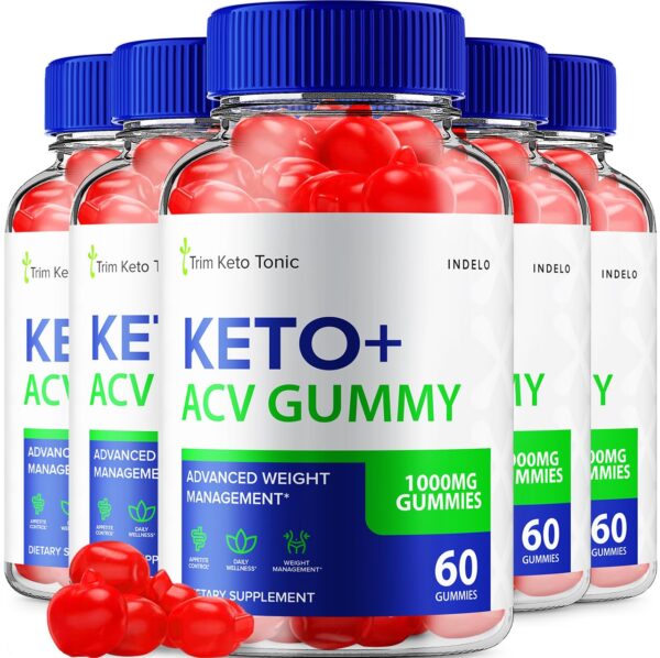 gomitas Trim Keto Tonic vinagre manzana suplemento keto