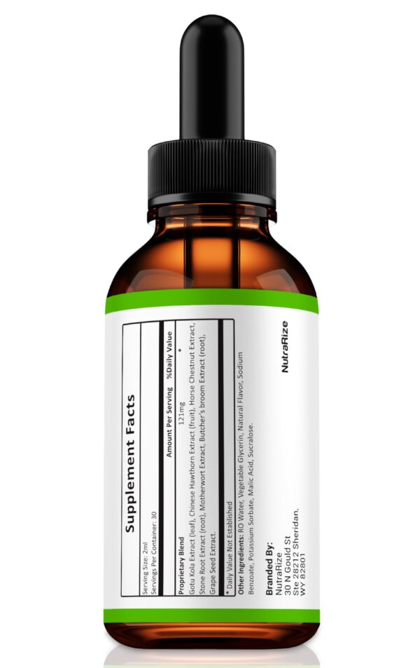 Presentación de gotas Gluco Force NutraRize para energía