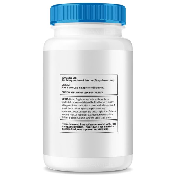 Frasco EnduNAD cápsulas NutraVibe 60 unidades