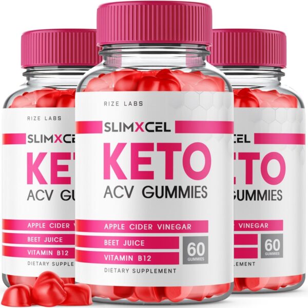 Gomitas Slimxcel Keto ACV para pérdida de peso y grasa abdominal