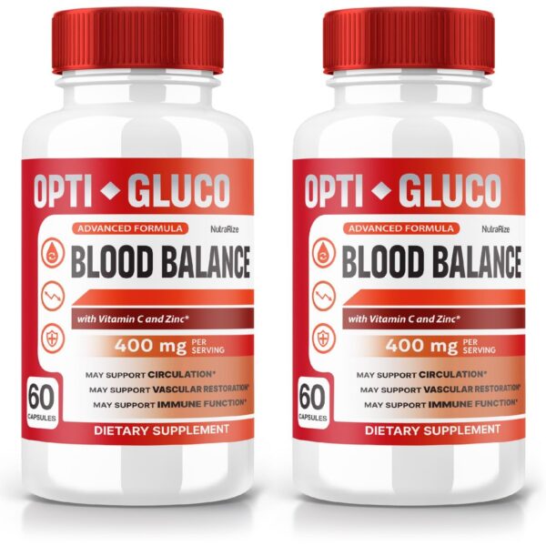 Opti Gluco cápsulas suplemento natural para salud estable