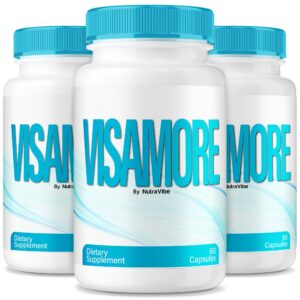 Version 1.0.0 Frente de la caja NutraVibe Visamore