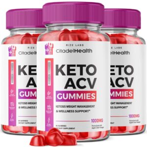Gomitas Keto Citadel Health paquete 180 unidades para pérdida peso