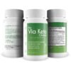 Pro Via Keto Cleanse etiqueta frontal del producto