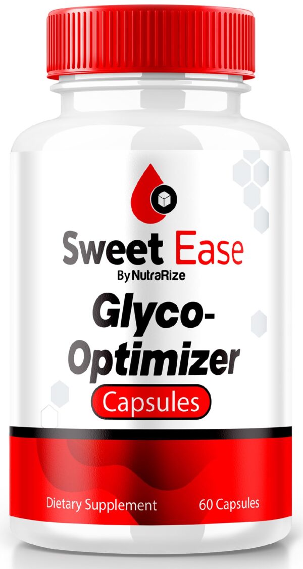 Cápsulas NutraRize Sweet Ease Glyco Optimizer para soporte sanguíneo