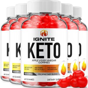 Paquete de gomas Ignite Keto ACV 300 unidades