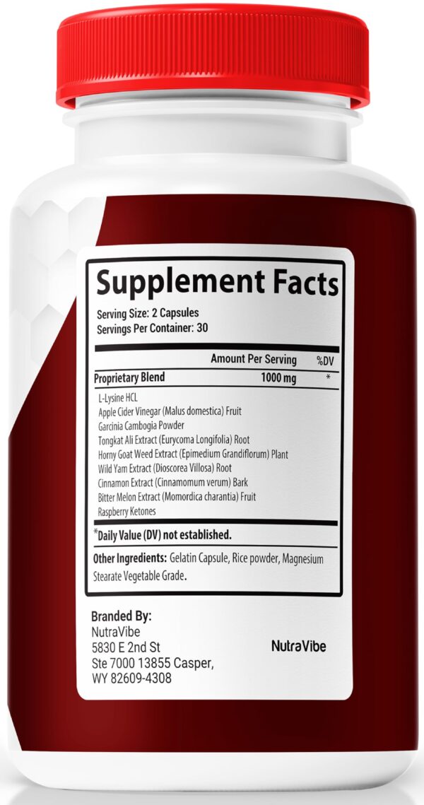 cápsulas glucocyn nutravibe suplemento bienestar general