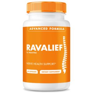 Cápsulas Ravalief para soporte de salud nerviosa