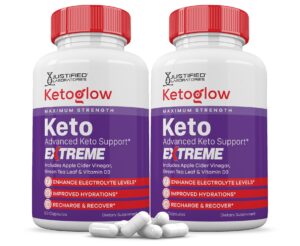 Paquete doble Keto Glow Keto ACV Pills 1675MG