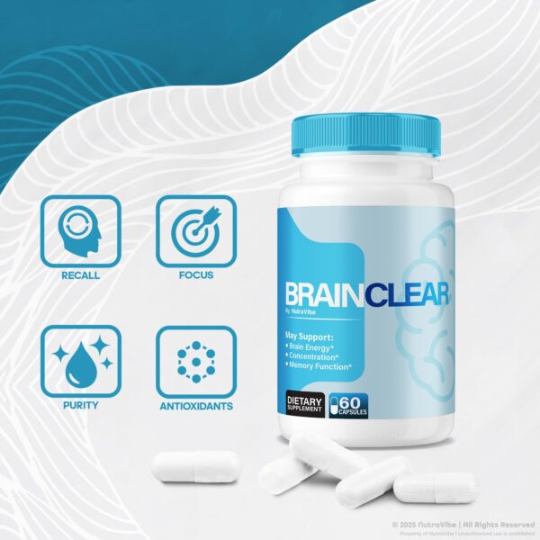 Brain Clear box and bottle