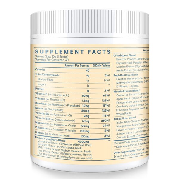 Detalle de información del producto