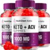 NutriZen Keto ACV Gummies frasco 3 pack suplemento keto vinagre manzana