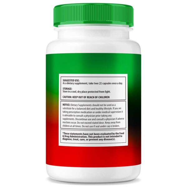 Paquete de 5 frascos de Prosta2Power con 300 cápsulas