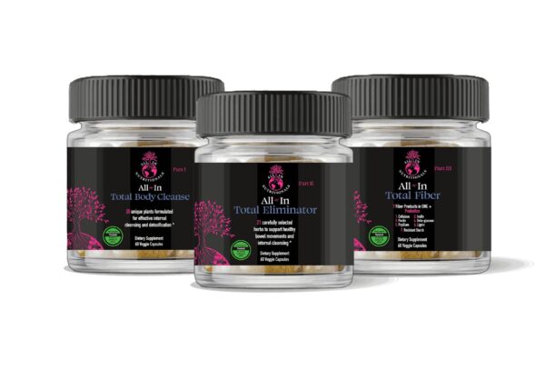 Paquete programa triple limpieza All In Nutritionals 20 unidades