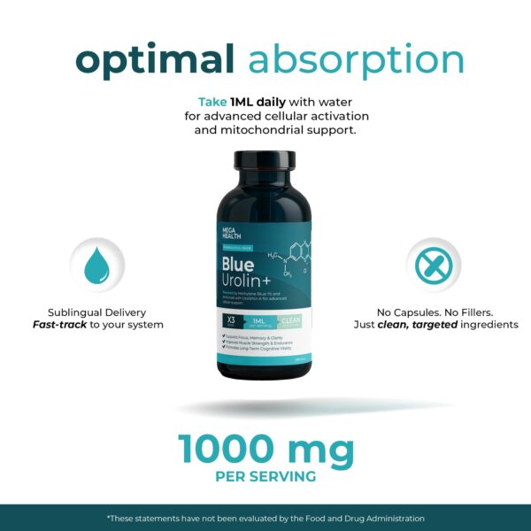 Suplemento Blue Urolin + The One Healer en envase para 90 porciones