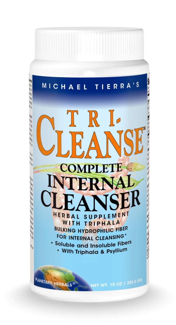 Polvo limpiador interno Tri-Cleanse Planetary Herbals 10 onzas