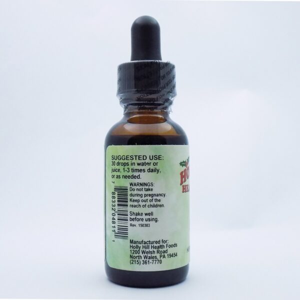 frente y lado botella detox hígado holly hill