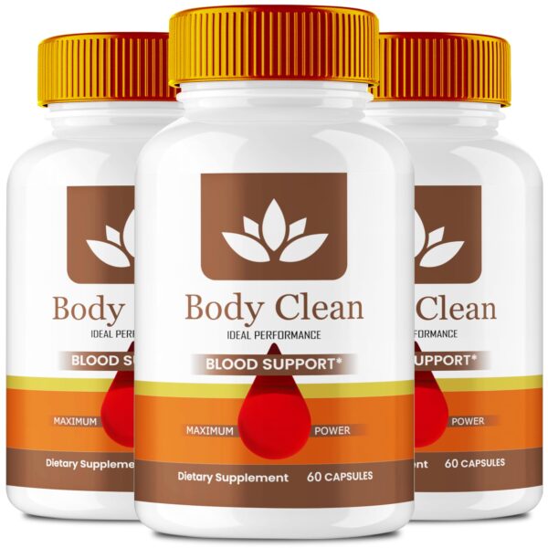 Pastillas Body Clean suplemento natural botella
