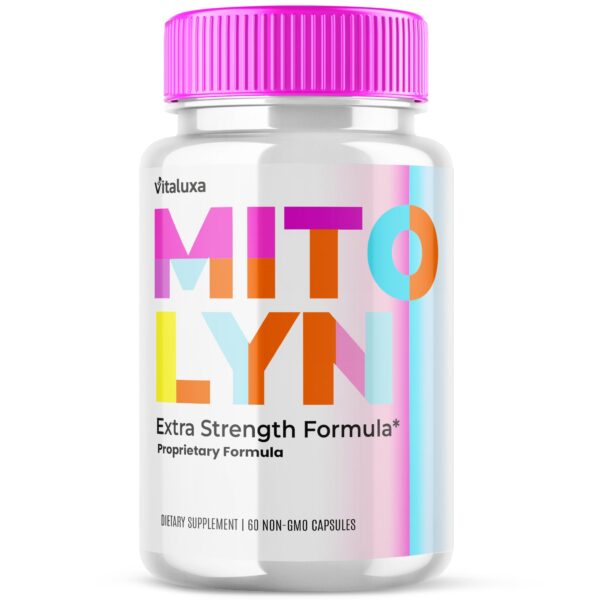 Frasco pastillas para pérdida de peso Mitolyn Vitaluxa 60 unidades