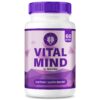 Frasco suplemento Vital Mind NutraVibe 60 cápsulas