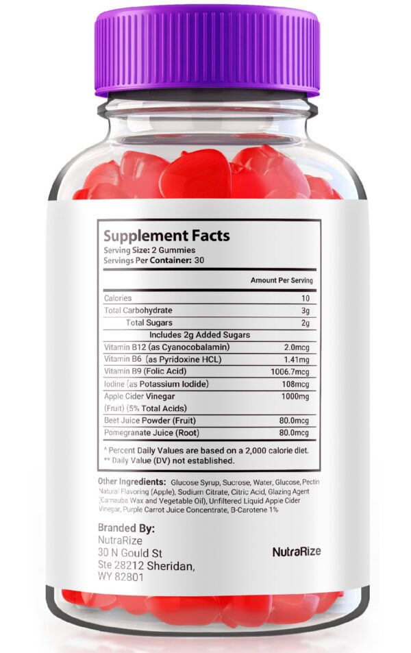 Gomitas Lean Logic Keto ACV detalle producto