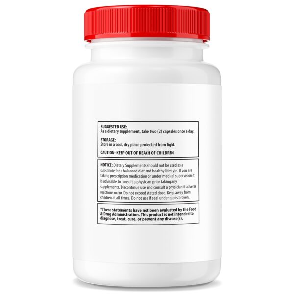 Detalle cápsulas Cordis Meridian mezcla natural para salud