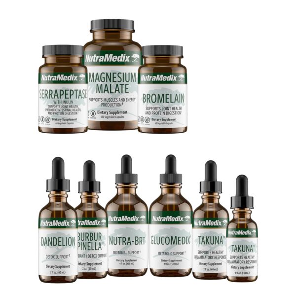 NutraMedix suplemento herbal detox limpieza Mes 2 paquete