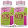 Fast Track Keto ACV pastillas 1275mg paquete doble 120 cápsulas