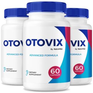 Frasco Otovix cápsulas paquete 3