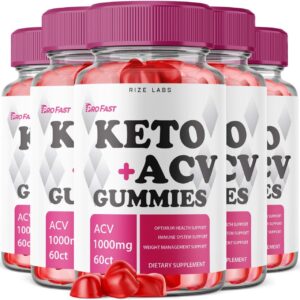 rize labs Pro Fast Keto ACV gomitas para perdida de peso avanzada