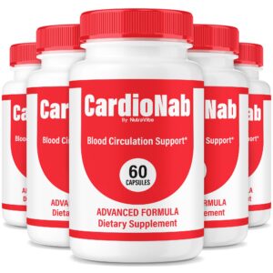 Frasco CardioNab con cápsulas