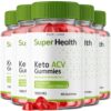 Super Health Keto ACV gomitas paquete 5 con fórmula avanzada