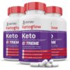 Keto Glow ACV Extreme pastillas caja frontal