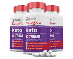 Keto Glow ACV Extreme pastillas caja frontal