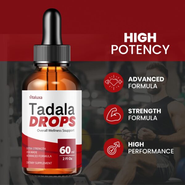 Suplemento líquido avanzado Tadala Drops