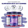 Paquete rize labs Slim Fusion Keto ACV 120 gomaresador activo