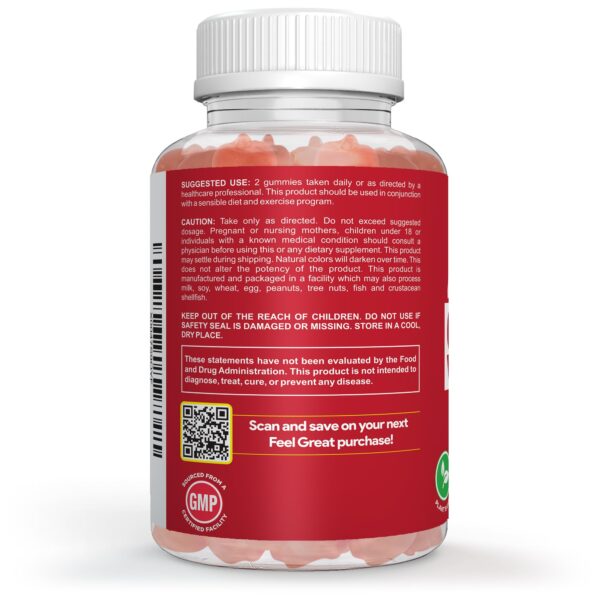 Gomitas de vinagre de sidra de manzana para apoyo digestivo