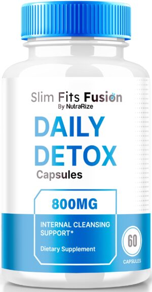 Cápsulas Slim Fits Fusion para pérdida avanzada de peso y detox