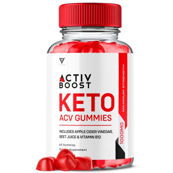 Activ Boost gomitas keto ACV sabor manzana 1