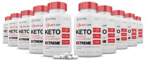 Blast Off Keto ACV Extreme suplemento keto 1675mg cápsulas 600