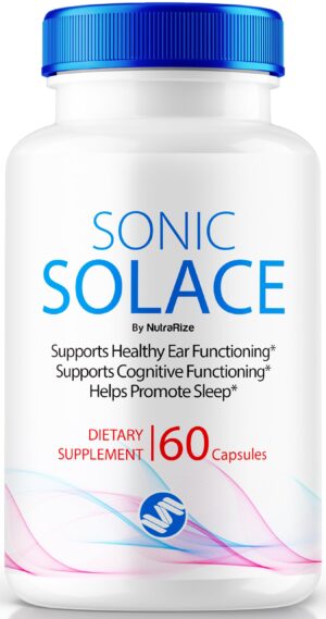 Sonic Solace cápsulas para salud auditiva y bienestar general