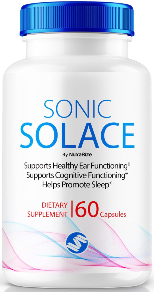 Sonic Solace cápsulas para salud auditiva y bienestar general