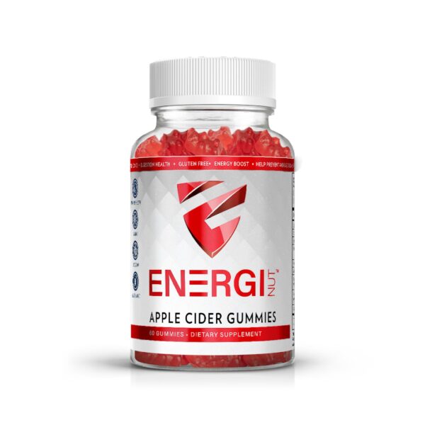 Frontal de Energi Gomitas vinagre sidra manzana