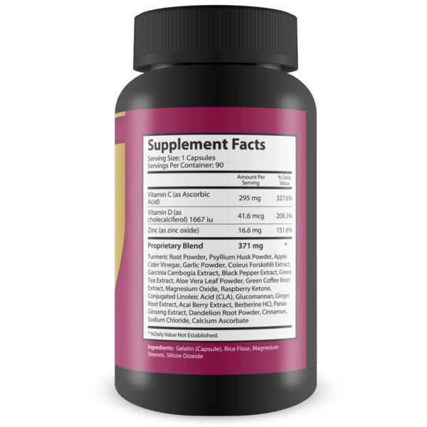 Ingredientes premium de suplemento keto detox 3X