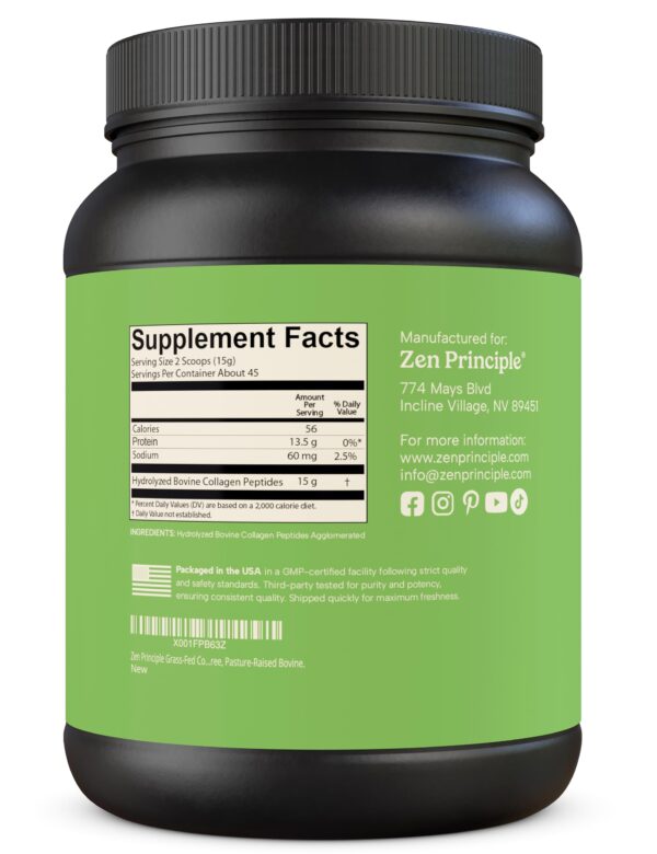 Detalle de etiqueta frontal