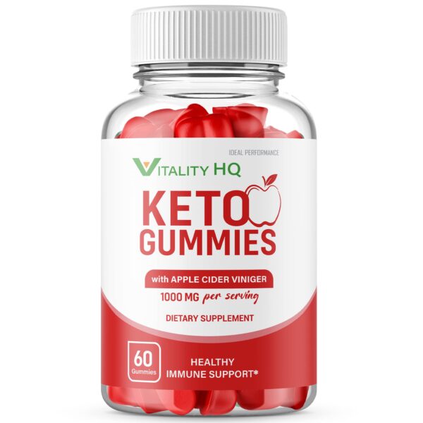 Gomitas Vitality Ketos ACV complemento vitalidad 60 unidades