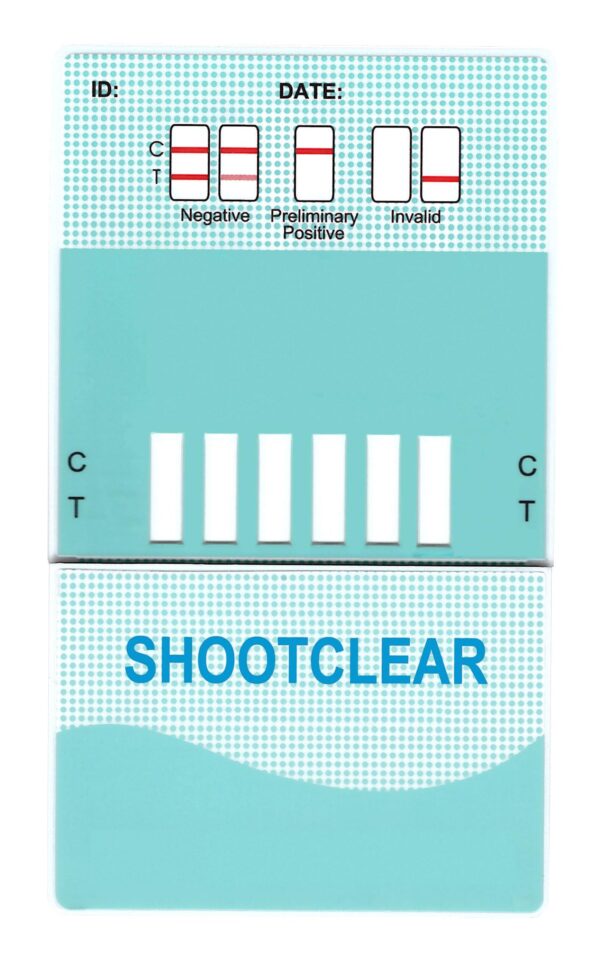 botella Shootclhear kit detox bebida prueba 6 paneles