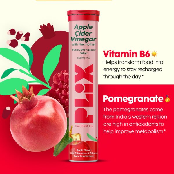 Tabletas PLIX vinagre sidra manzana 700 mg