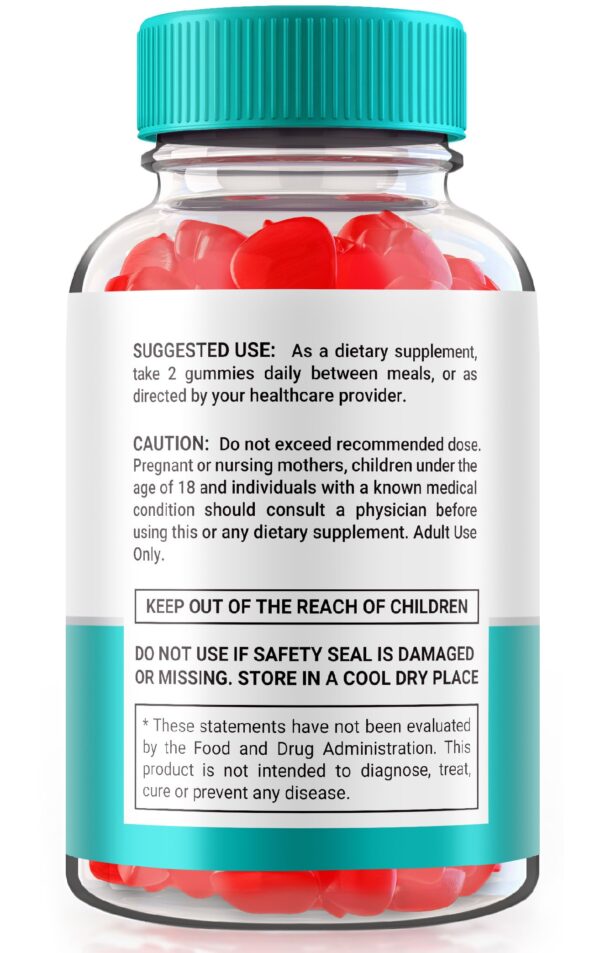 Gomitas Keto Raw ACV de color natural close-up