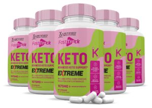 Fast Track Keto ACV Extreme suplemento cápsulas 1675MG soporte cetosis